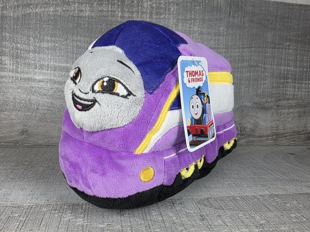 Thomas and Friends 8.5" Plush Toy Kana Purple Electric Engine Train NEW b201